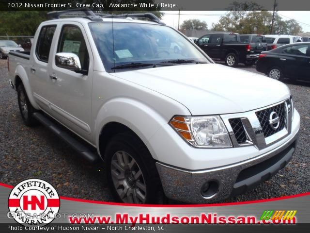 2012 Nissan Frontier SL Crew Cab in Avalanche White