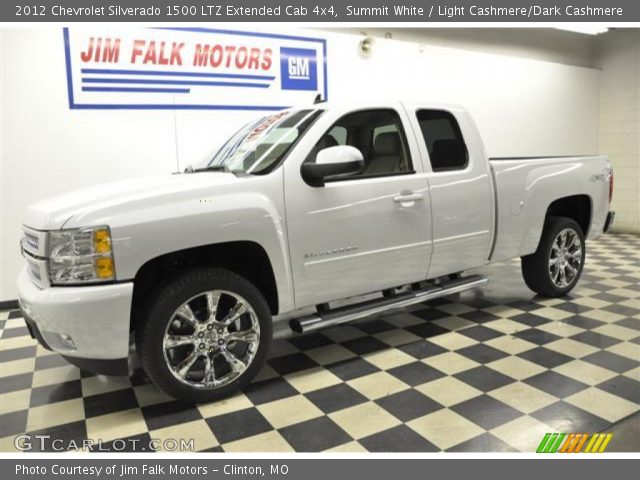 2012 Chevrolet Silverado 1500 LTZ Extended Cab 4x4 in Summit White