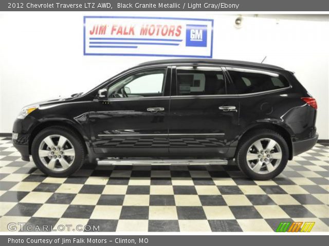 2012 Chevrolet Traverse LTZ AWD in Black Granite Metallic