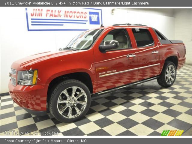 2011 Chevrolet Avalanche LTZ 4x4 in Victory Red