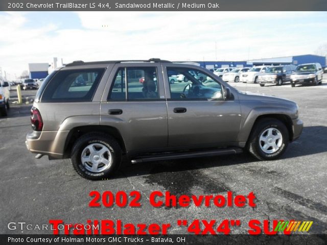 2002 Chevrolet TrailBlazer LS 4x4 in Sandalwood Metallic