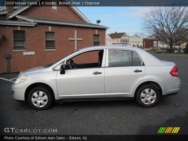 2009 Nissan Versa 1.6 Sedan in Brillant Silver