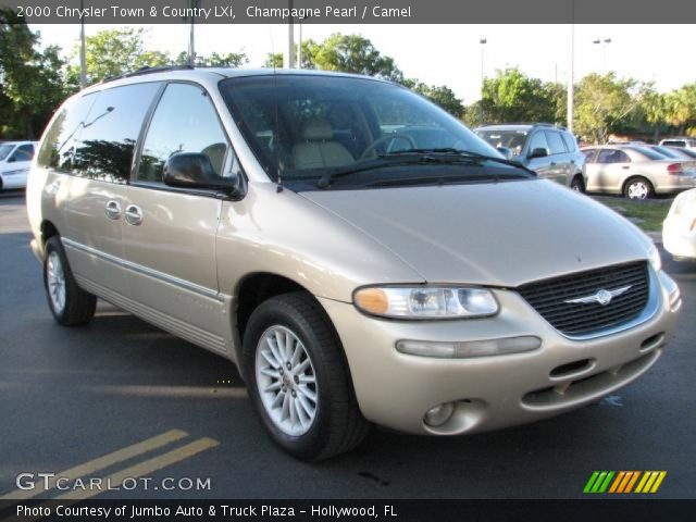 2000 Chrysler Town & Country LXi in Champagne Pearl