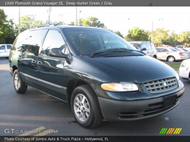 1996 Plymouth Grand Voyager SE in Deep Hunter Green