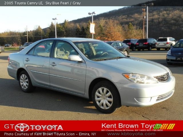 2005 Toyota Camry LE in Sky Blue Pearl