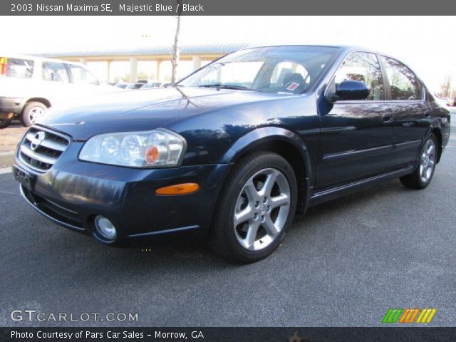 2003 Nissan Maxima SE in Majestic Blue