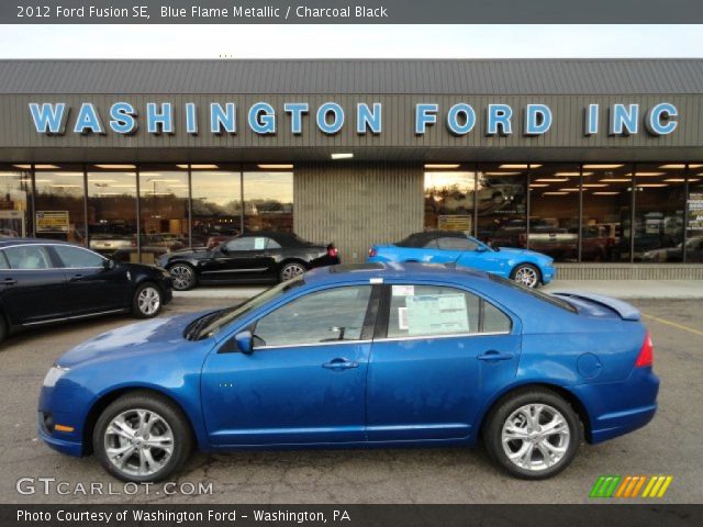 2012 Ford Fusion SE in Blue Flame Metallic