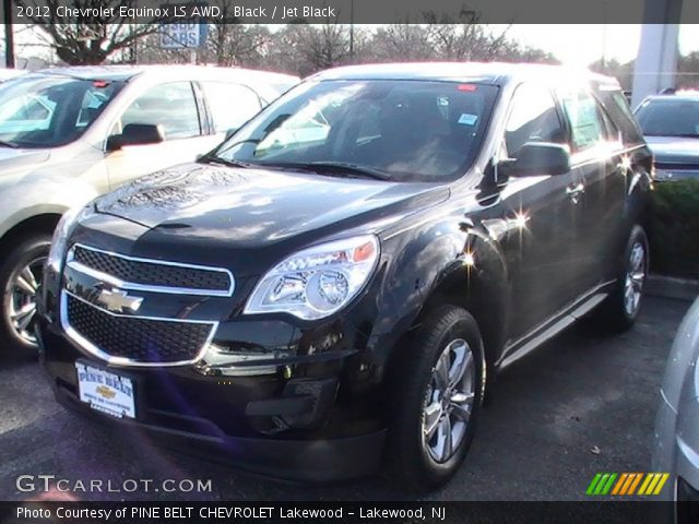 2012 Chevrolet Equinox LS AWD in Black