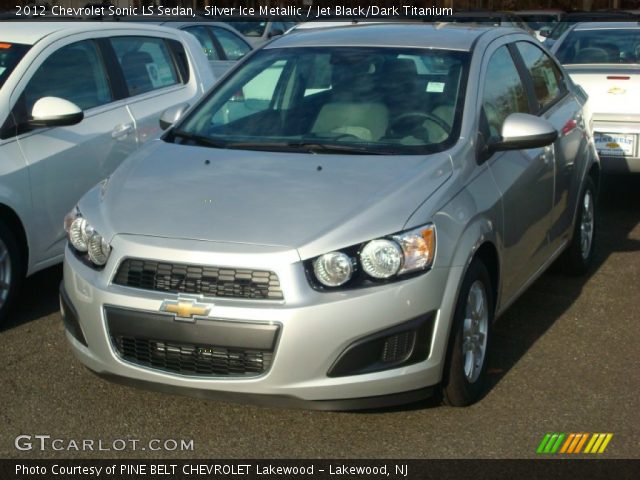 2012 Chevrolet Sonic LS Sedan in Silver Ice Metallic