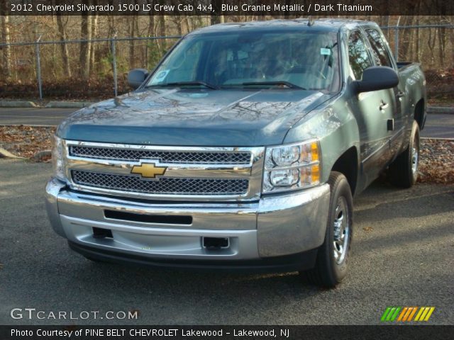 2012 Chevrolet Silverado 1500 LS Crew Cab 4x4 in Blue Granite Metallic