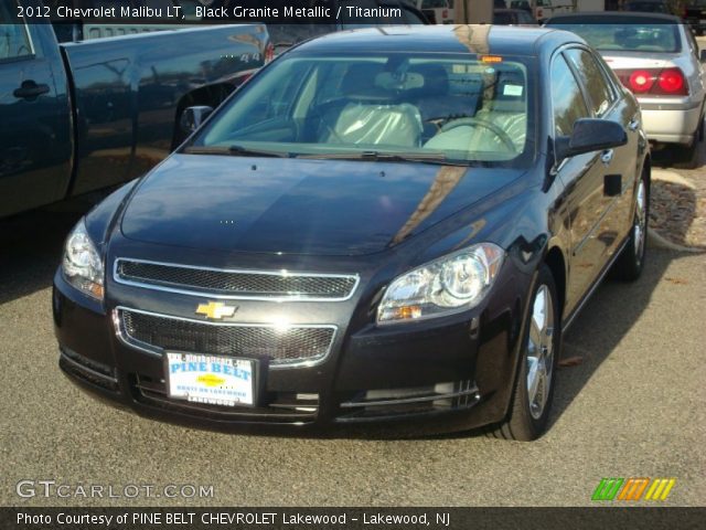 2012 Chevrolet Malibu LT in Black Granite Metallic