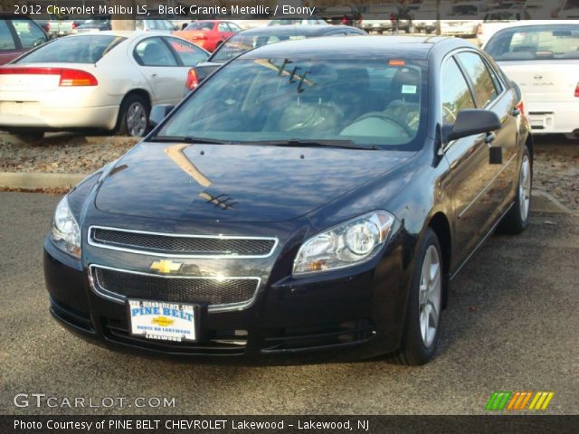 2012 Chevrolet Malibu LS in Black Granite Metallic