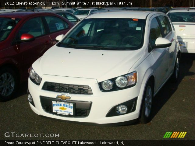 2012 Chevrolet Sonic LT Hatch in Summit White