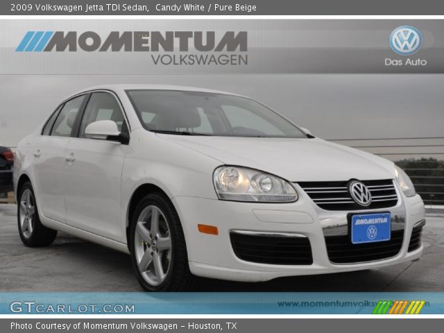 2009 Volkswagen Jetta TDI Sedan in Candy White