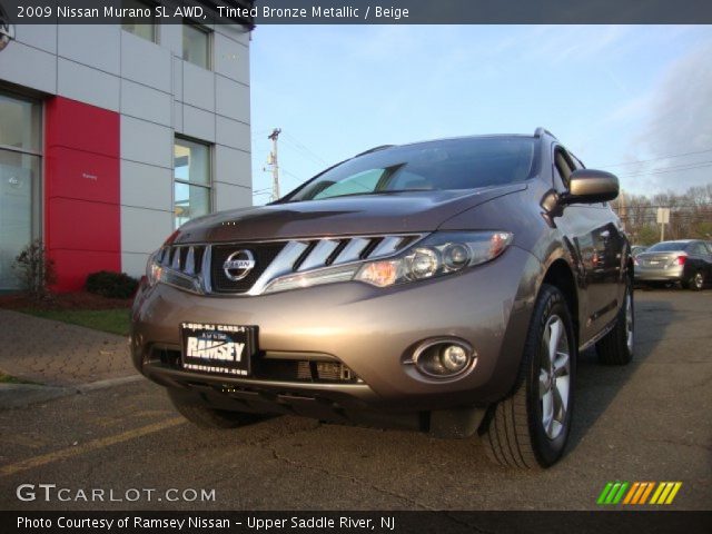 2009 Nissan Murano SL AWD in Tinted Bronze Metallic