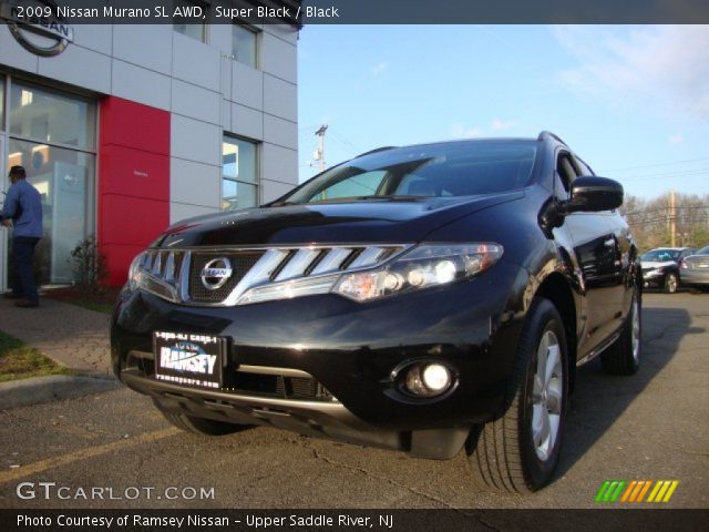 2009 Nissan Murano SL AWD in Super Black