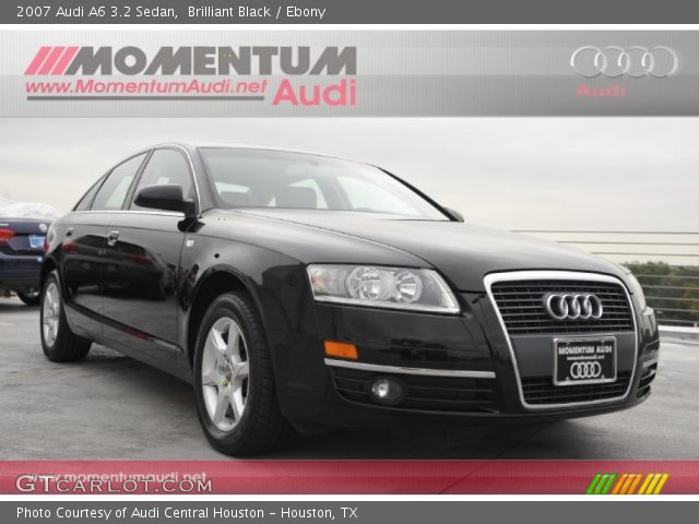 2007 Audi A6 3.2 Sedan in Brilliant Black