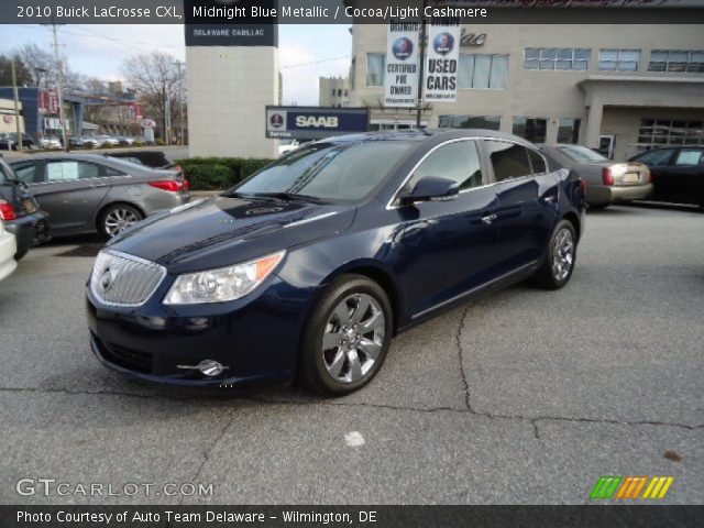 2010 Buick LaCrosse CXL in Midnight Blue Metallic