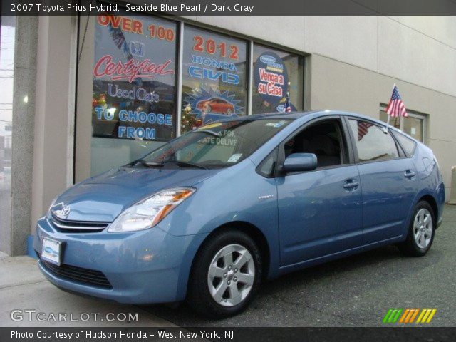2007 Toyota Prius Hybrid in Seaside Blue Pearl