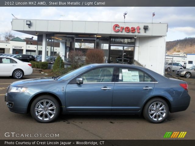 2012 Lincoln MKZ AWD in Steel Blue Metallic