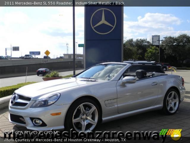 2011 Mercedes-Benz SL 550 Roadster in Iridium Silver Metallic