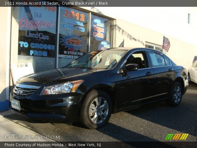 2011 Honda Accord SE Sedan in Crystal Black Pearl