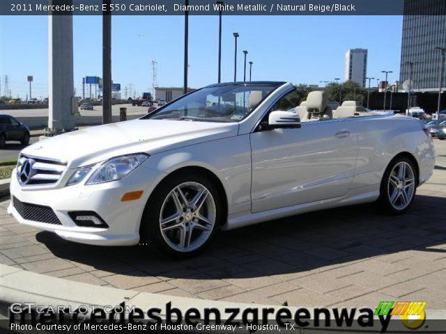 2011 Mercedes-Benz E 550 Cabriolet in Diamond White Metallic