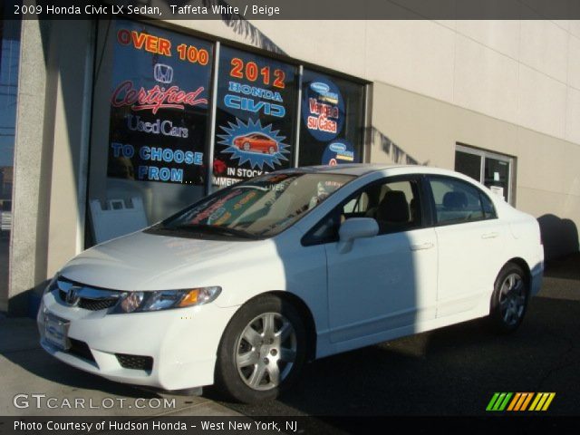 2009 Honda Civic LX Sedan in Taffeta White