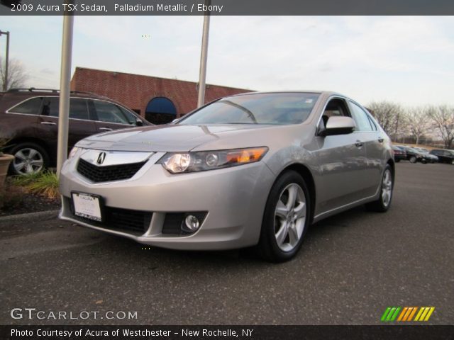 2009 Acura TSX Sedan in Palladium Metallic
