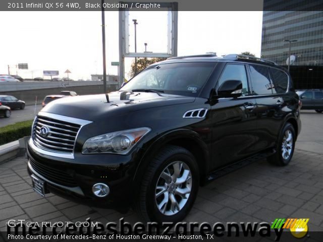 2011 Infiniti QX 56 4WD in Black Obsidian