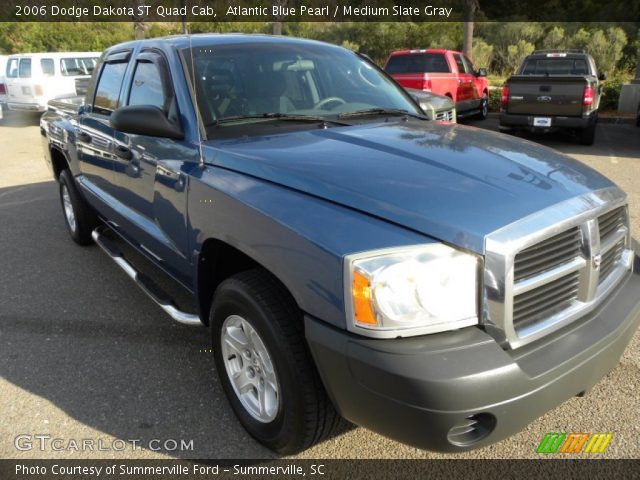 2006 Dodge Dakota ST Quad Cab in Atlantic Blue Pearl