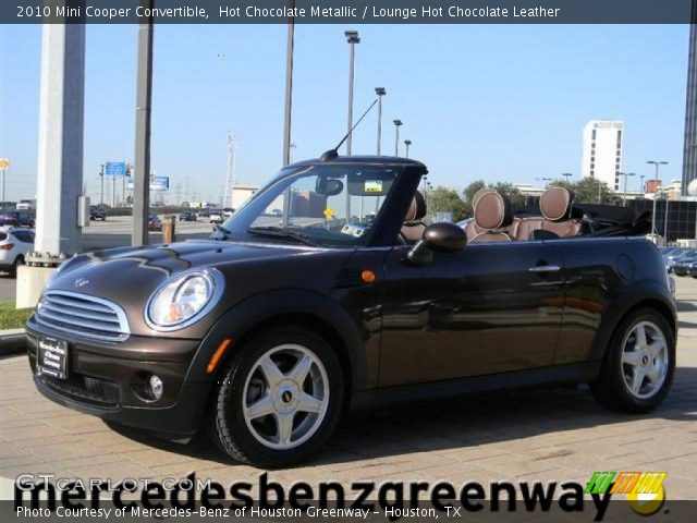 2010 Mini Cooper Convertible in Hot Chocolate Metallic