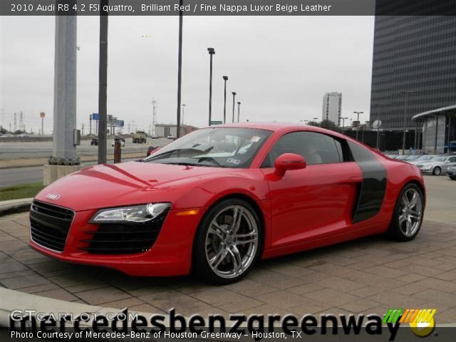 2010 Audi R8 4.2 FSI quattro in Brilliant Red