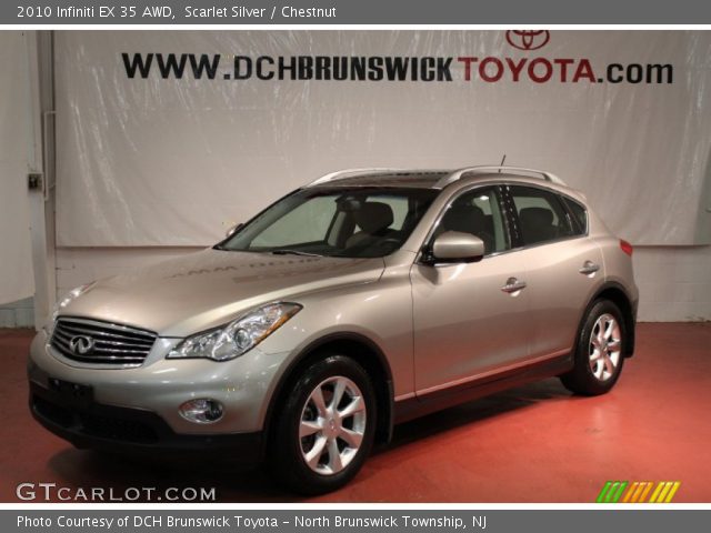 2010 Infiniti EX 35 AWD in Scarlet Silver