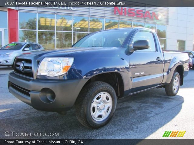 2007 Toyota Tacoma Regular Cab in Indigo Ink Pearl