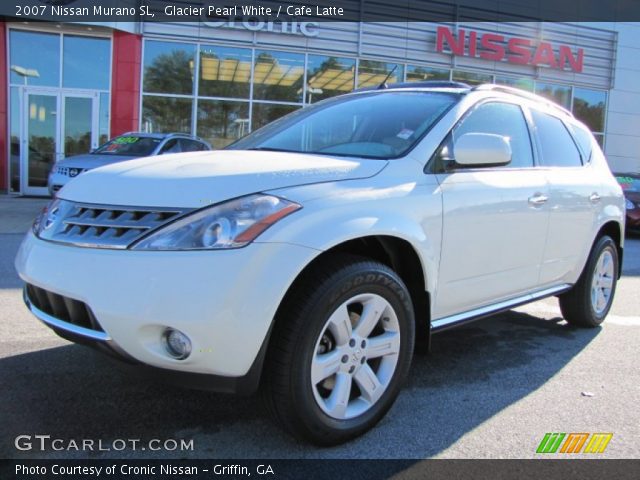 2007 Nissan Murano SL in Glacier Pearl White
