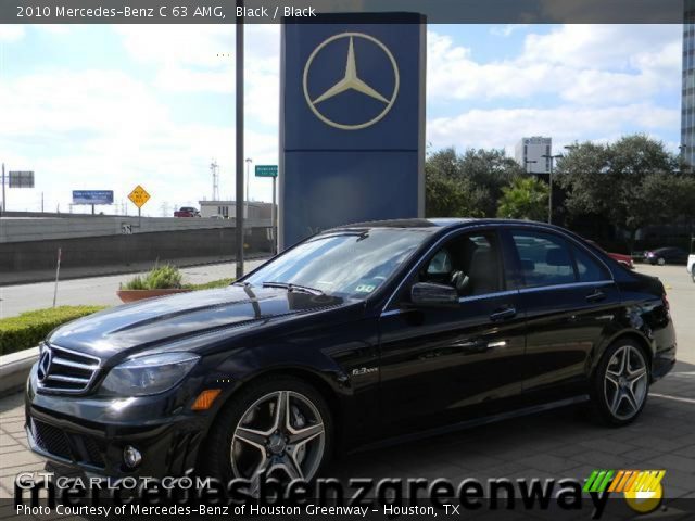2010 Mercedes-Benz C 63 AMG in Black