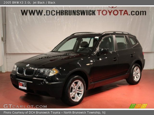 2005 BMW X3 3.0i in Jet Black
