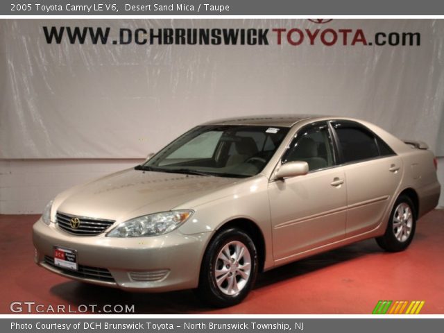 2005 Toyota Camry LE V6 in Desert Sand Mica