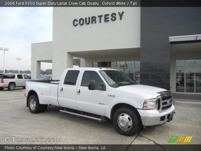 2006 Ford F350 Super Duty Lariat Crew Cab Dually in Oxford White