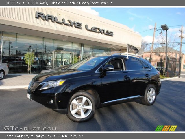 2010 Lexus RX 350 AWD in Obsidian Black