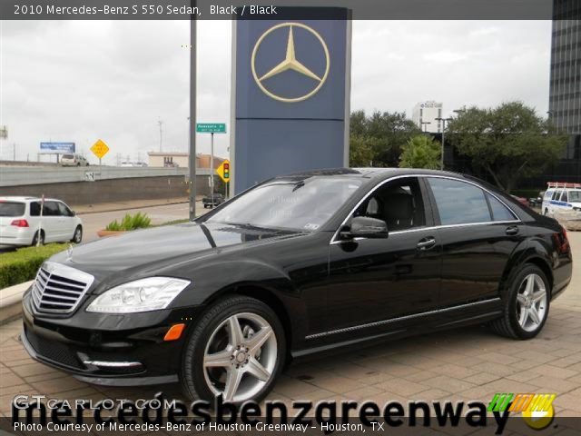 2010 Mercedes-Benz S 550 Sedan in Black