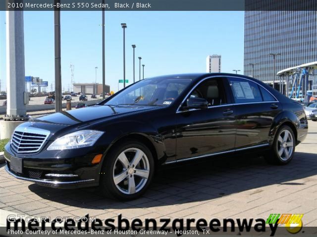 2010 Mercedes-Benz S 550 Sedan in Black