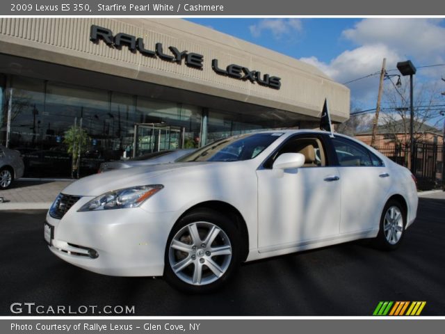 2009 Lexus ES 350 in Starfire Pearl White