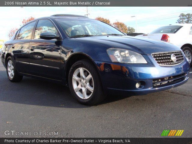 2006 Nissan Altima 2.5 SL in Majestic Blue Metallic
