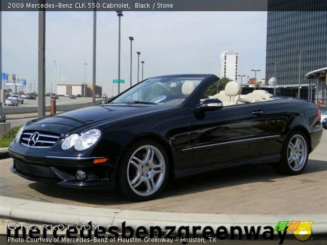 2009 Mercedes-Benz CLK 550 Cabriolet in Black