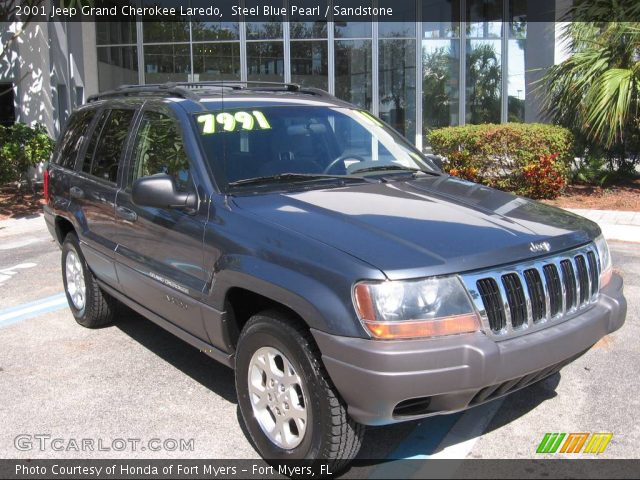 2001 Jeep Grand Cherokee Laredo in Steel Blue Pearl