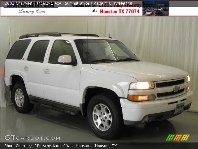 2002 Chevrolet Tahoe Z71 4x4 in Summit White