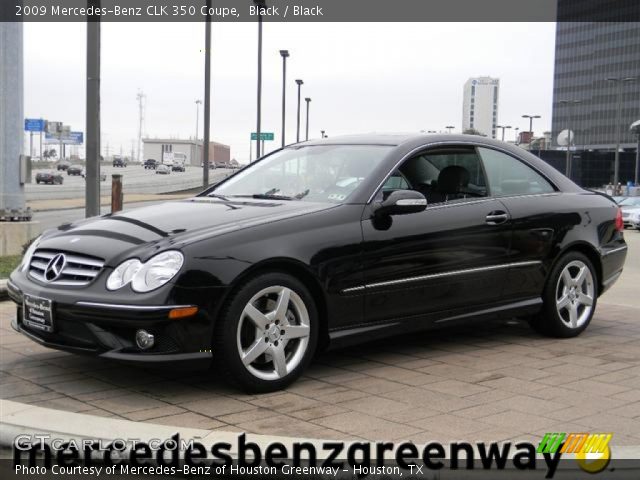 2009 Mercedes-Benz CLK 350 Coupe in Black