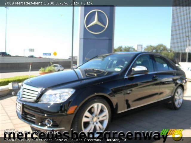 2009 Mercedes-Benz C 300 Luxury in Black
